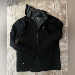 Vuori Black Zip Hoodie